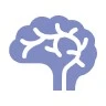 Icone cerveau symbolisant l'aspect neurologique en PNL